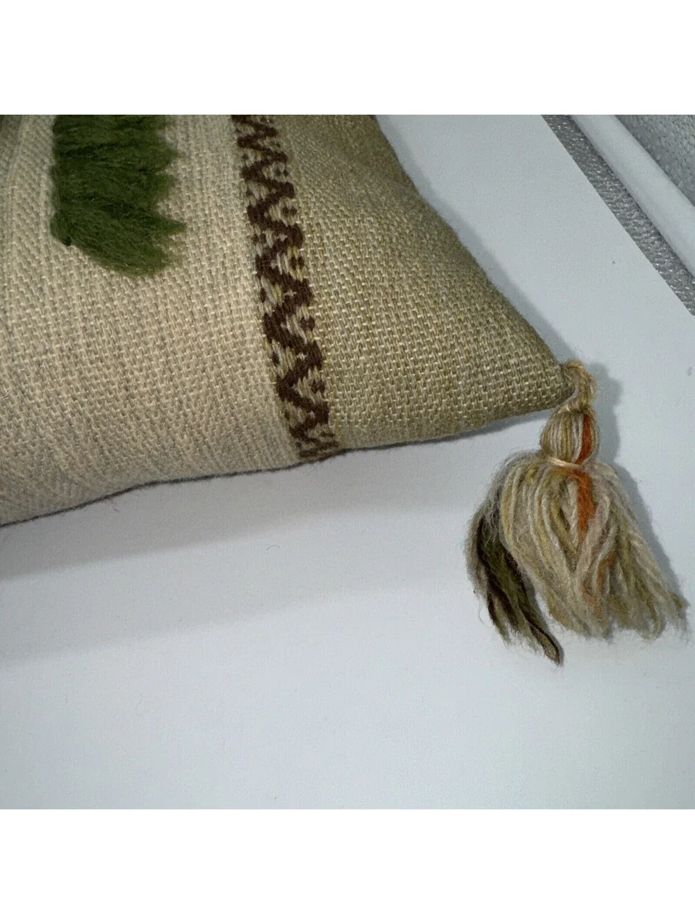 traditional kilim Style pillow boho decor vintage style 17” X 13”